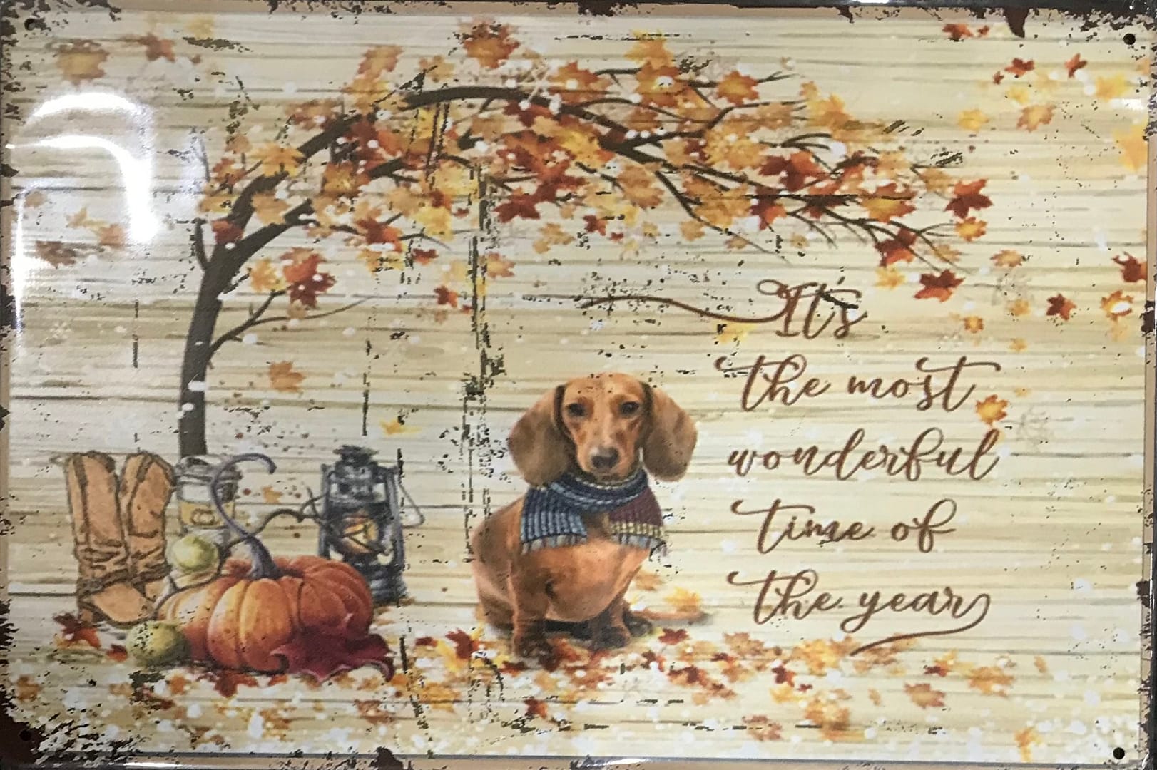 Fém Retro Tábla “It’s the most wonderful Time og the year”