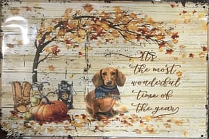 Fém Retro Tábla “It’s the most wonderful Time og the year”