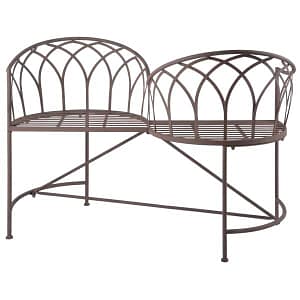 Kerti pad romantikus forma (MF013)