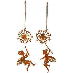 Elf függő pitypangos rozsdásított