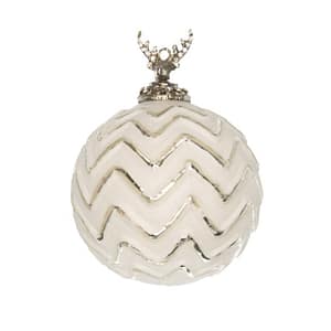 Szarvas gömbön fehér