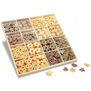 Karácsonyi mini süti dekoráció