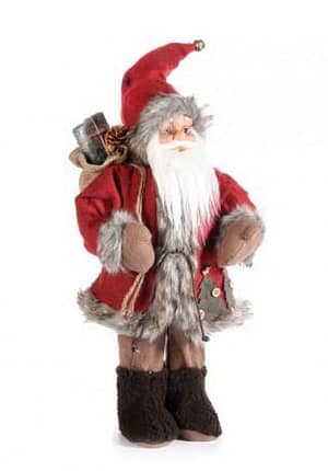 Télapó hagyományos öltözékben