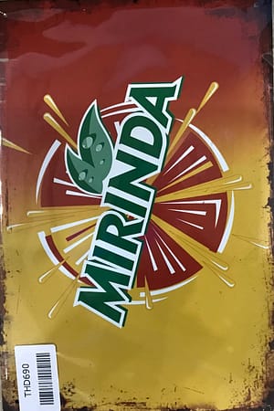 Fém Retro Tábla “Mirinda”