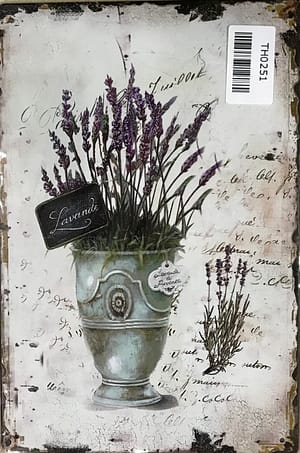 Fém Retro Tábla “Lavande”