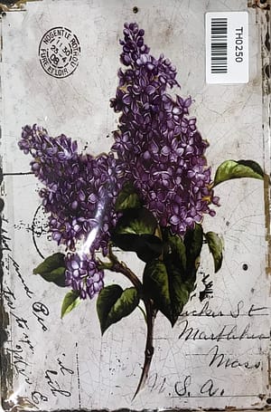 Fém Retro Tábla “ Orgona”