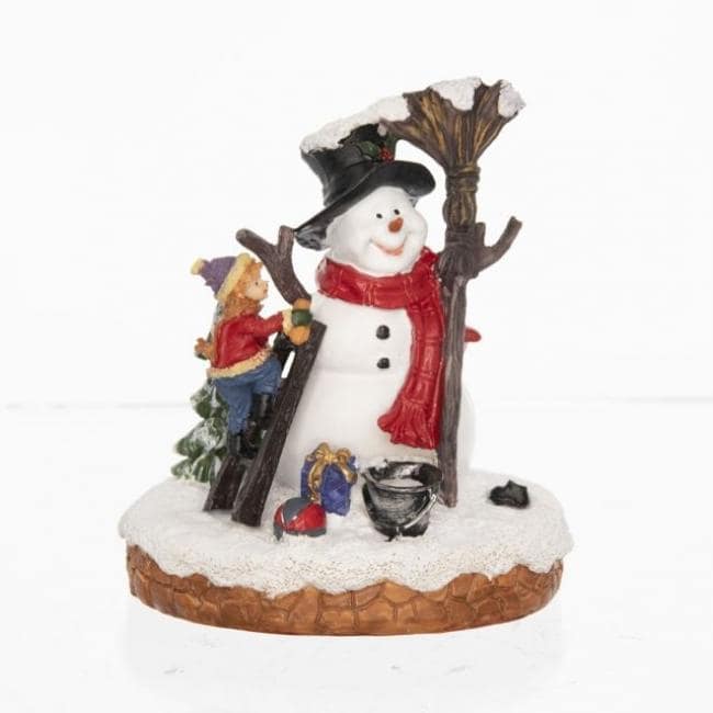 Hóember építő gyerekek 11,2x7,3x12,5 cm poly