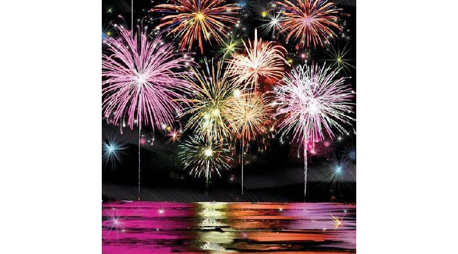 Fire Works papírszalvéta