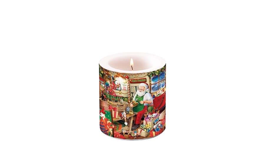 Santa's Workshop gyertya